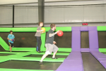 Challenge your friends to become the ultimate dodgeball champion